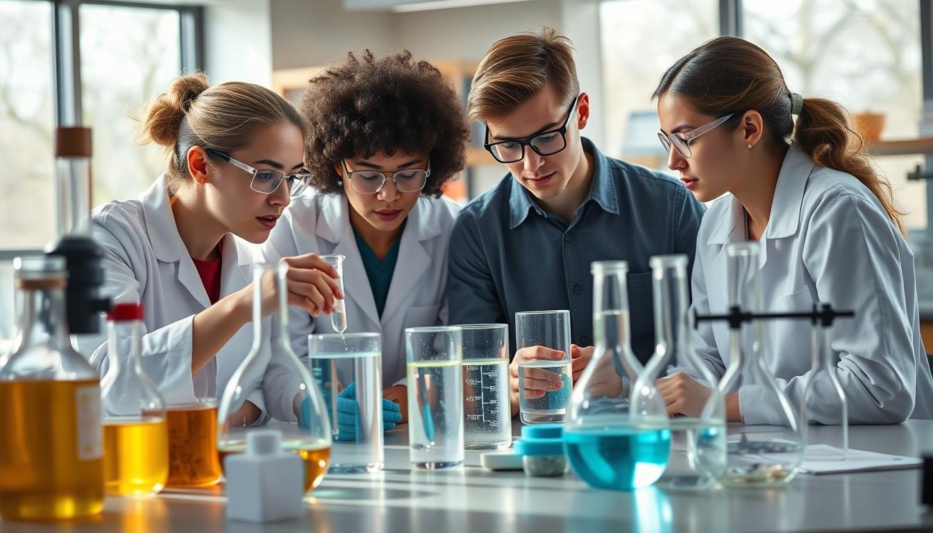 Modern university campus for students