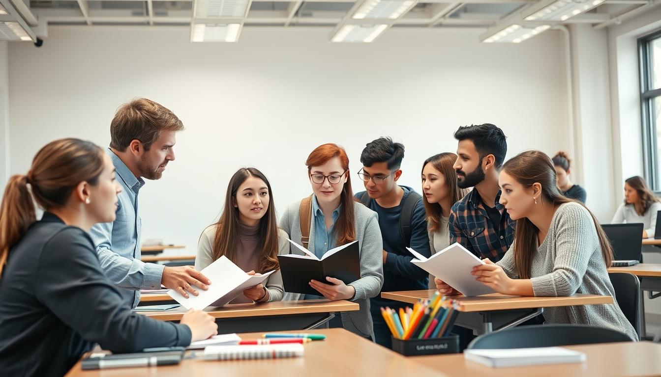 University campus and academic environment in London